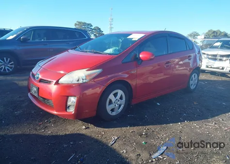 2011 Toyota Prius from USA, damaged, VIN JTDKN3DU9B1340981